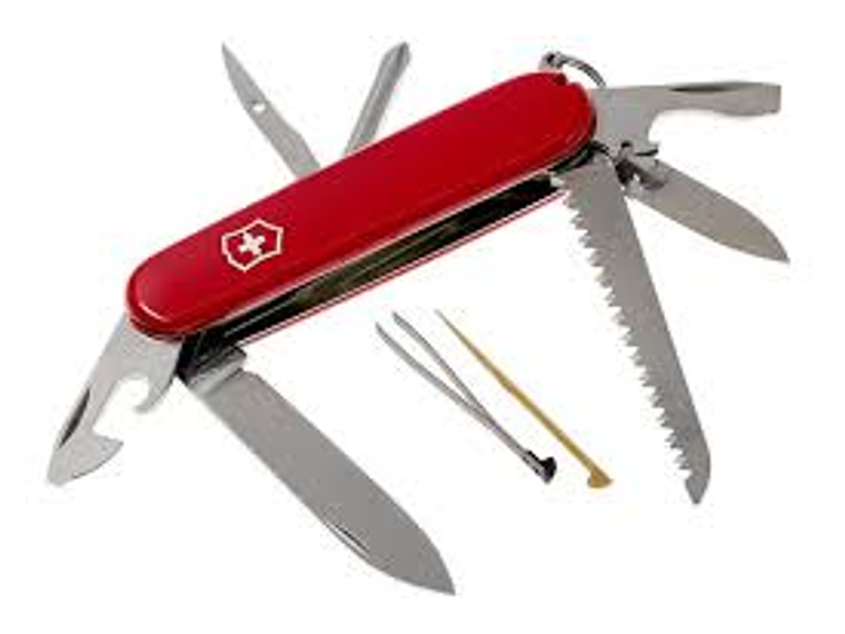 Victorinox Swiss Army HIKER , navaja tipo Oficial Rojo  2