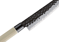TOJIRO DP  Hammered Finish w/wood handle, CHEF, 210mm (F-1115)