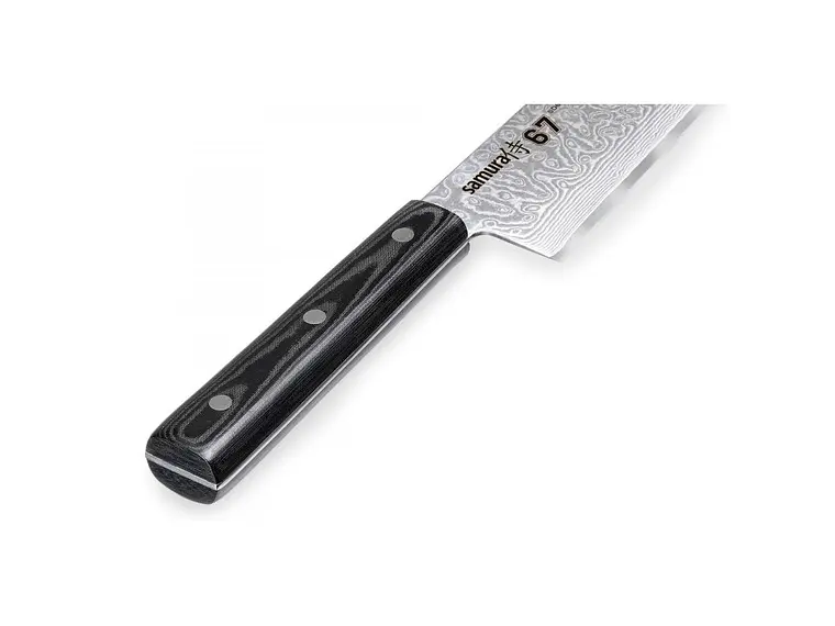 Cuchillo Grand Chef. Acero Damasco. Hoja 240 mm.  2