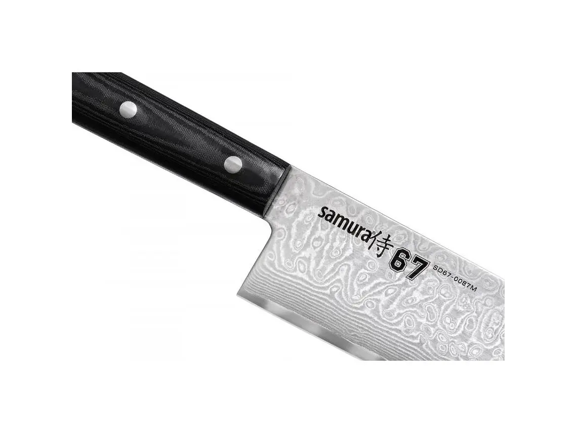 Cuchillo Grand Chef. Acero Damasco. Hoja 240 mm.  4