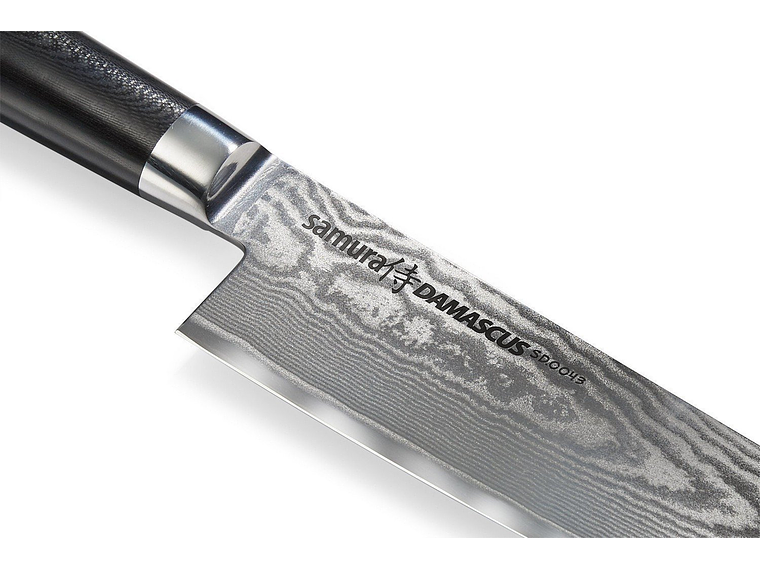 SAMURA DAMASCUS, Nakiri knife, hoja 167mm  4