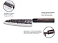 Cuchillo Santoku. Hoja 180 mm. - Miniatura 2