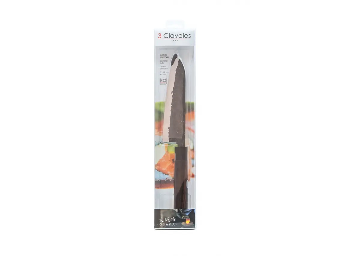 Cuchillo Santoku. Hoja 180 mm. 3