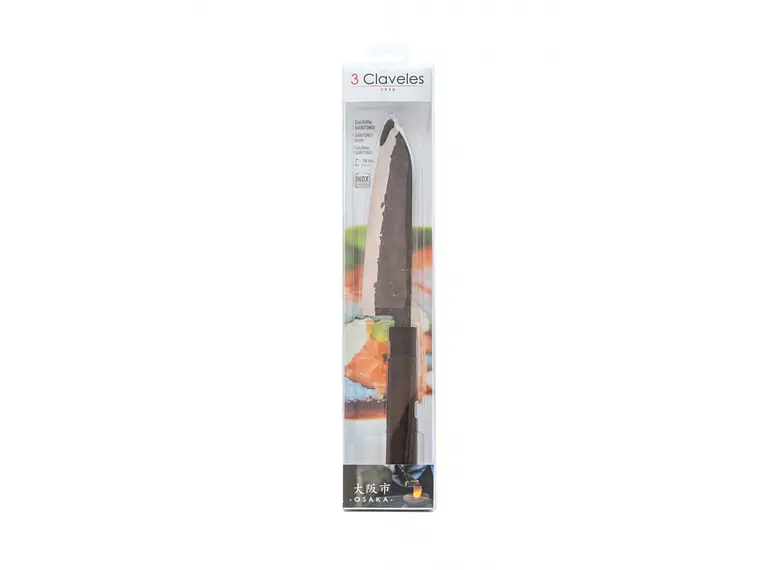Cuchillo Santoku. Hoja 180 mm. 3