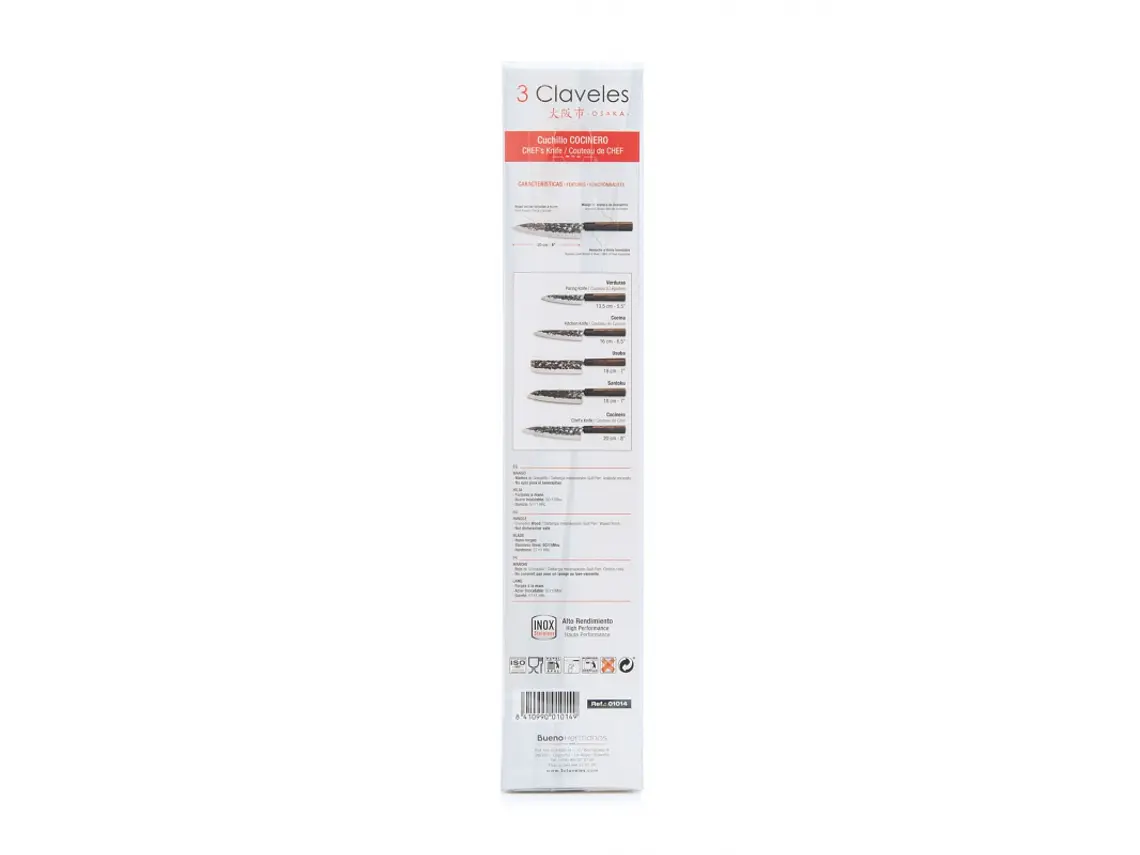 Cuchillo de Chef. Hoja 200 mm. 4