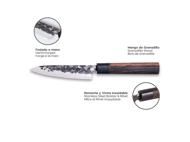 Cuchillo Utilitario. Hoja 180 mm. 2