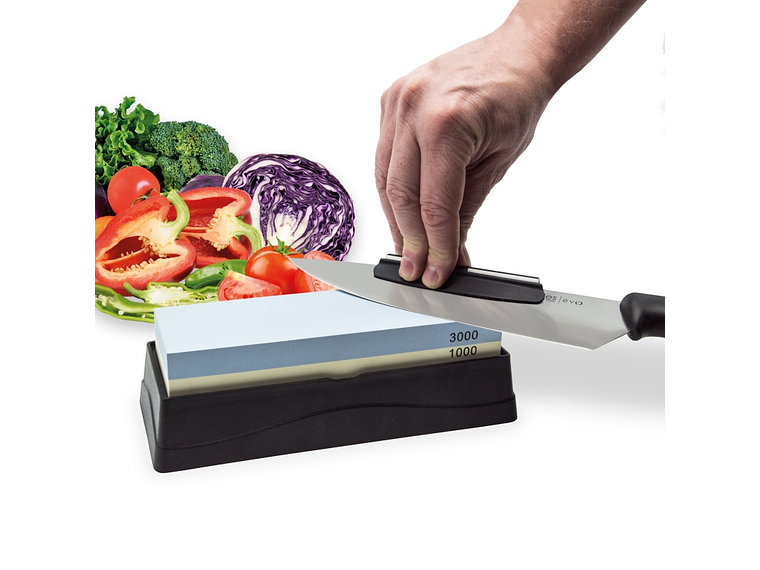 3 Claveles , PIEDRA DE AFILAR #1000/#3000 + DOS GUÍAS  y RECTIFICADOR  3