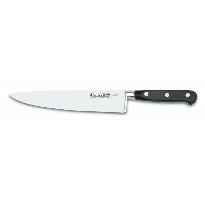 Cuchillo Jamonero 3 Claveles Cuchillo "3 Claveles" Carnicero Estrecho Proflex 18 Cm | Cash Antonio Marín Cuchillo De Carnicero