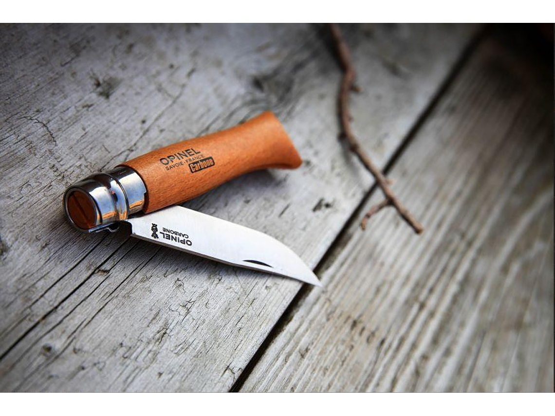 Opinel, Navaja Carbon Steel largo de hoja 8,5cm 3
