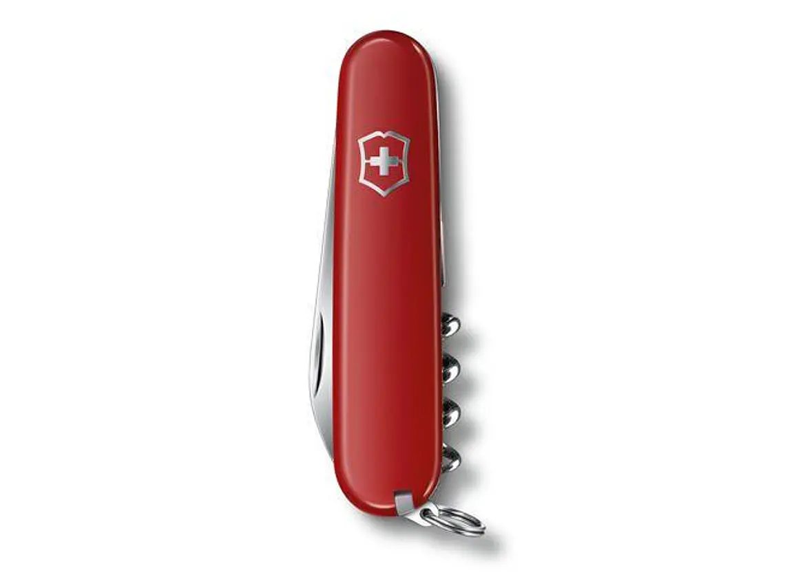 Navaja Plegable Waiter. Rojo. 9 funciones. Hoja 7 cm.  2