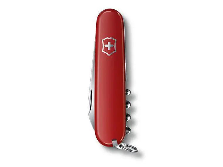 Navaja Plegable Waiter. Rojo. 9 funciones. Hoja 7 cm.  2