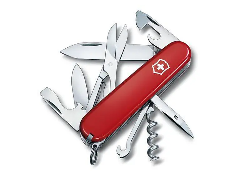 Navaja Plegable Climber. Rojo. 14 funciones. Hoja 7,5 cm.   1