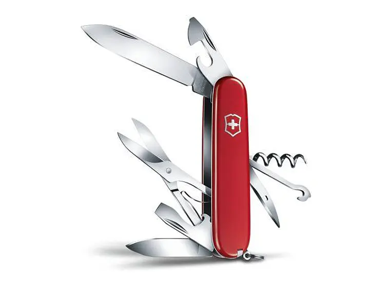 Navaja Plegable Climber. Rojo. 14 funciones. Hoja 7,5 cm.   3
