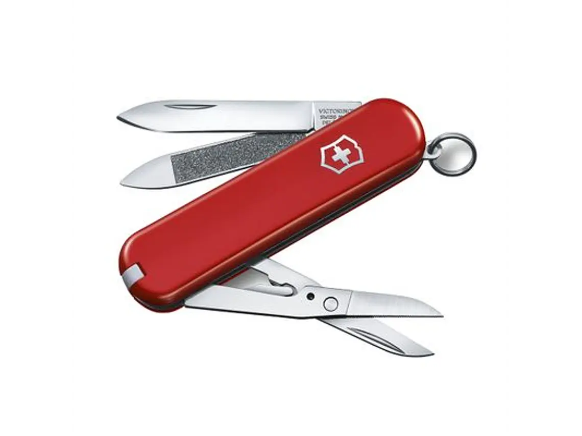 Navaja Plegable Executive 81. Rojo. 7 funciones. Hoja 6 cm. 1