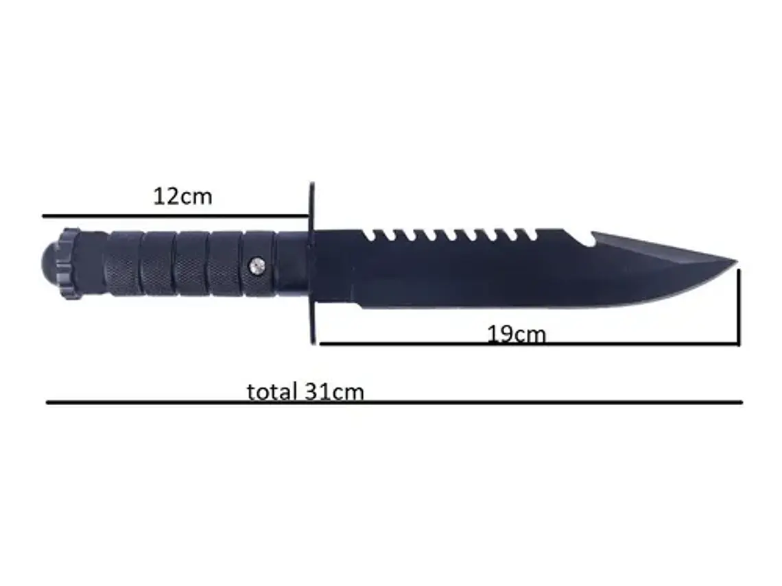 Cuchillo Outdoor. Hoja 17 cm. 2