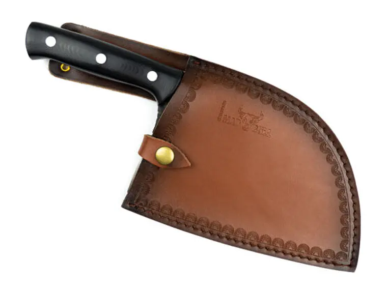 Cuchillo de Chef Serbio Mad Bull. Negro. Hoja 180 mm. 1