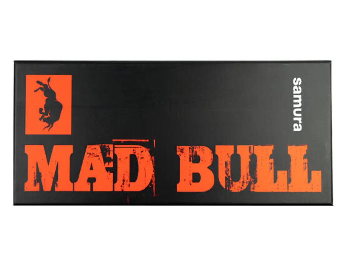 Cuchillo de Chef Serbio Mad Bull. Negro. Hoja 180 mm. 4