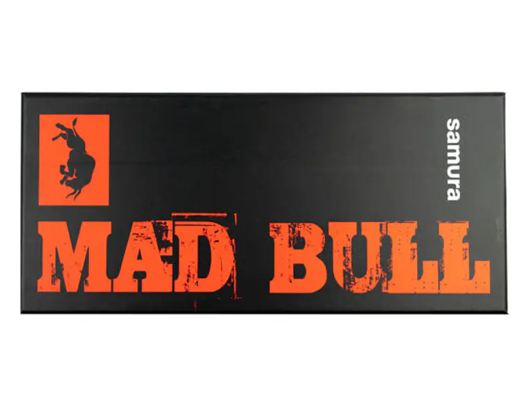 Cuchillo de Chef Serbio Mad Bull. Negro. Hoja 180 mm. 4