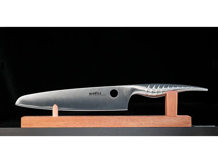 Cuchillo de Chef. Mango Acero Inoxidable. Hoja 200 mm. 1