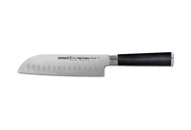 SAMURA MO-V Santoku largo de hoja 180mm