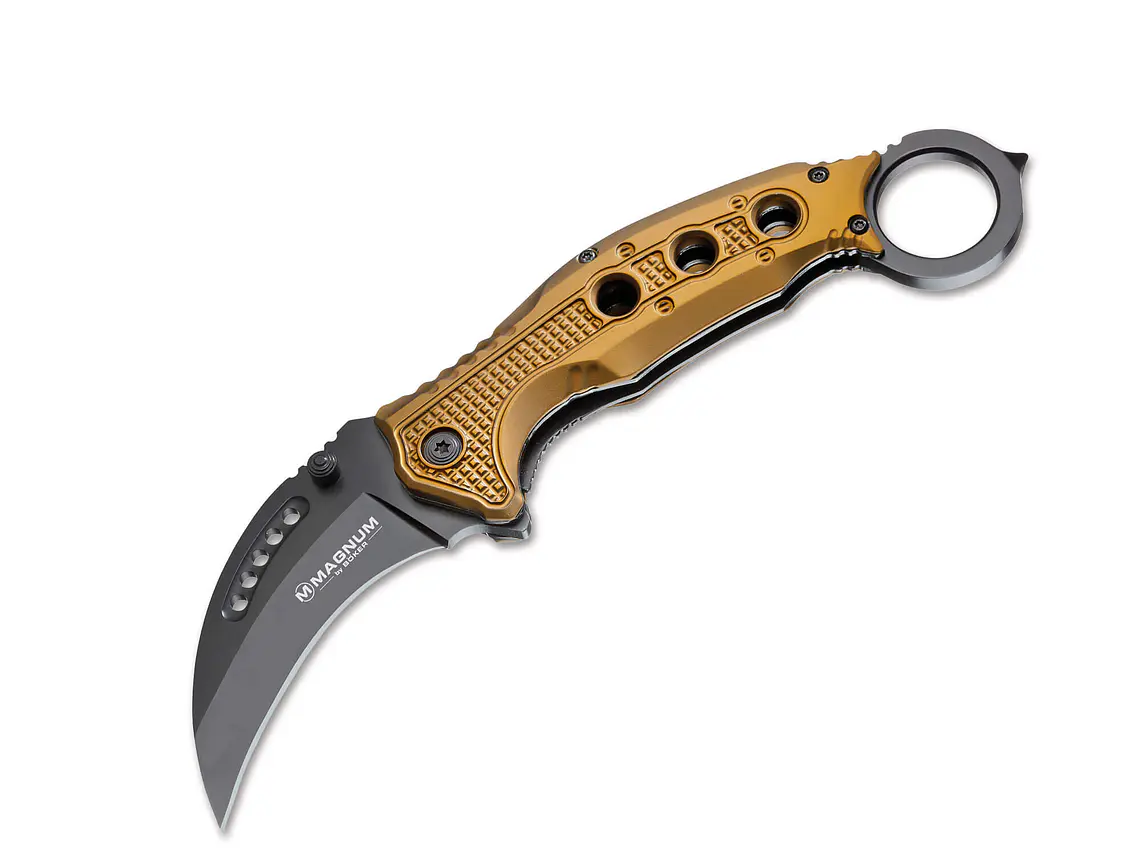 Karambit Plegable Black Scorpion. Hoja 7,6 cm. 1