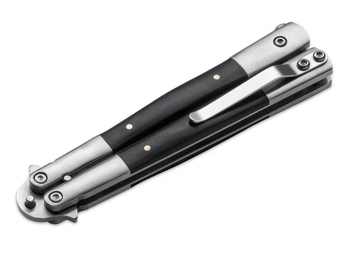 Balisong Wood. Hoja 10,3 cm. 2