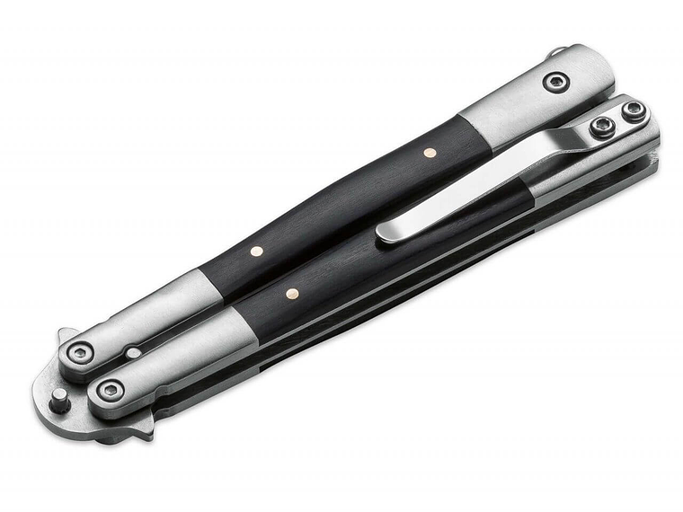 Balisong Wood. Hoja 10,3 cm. 2