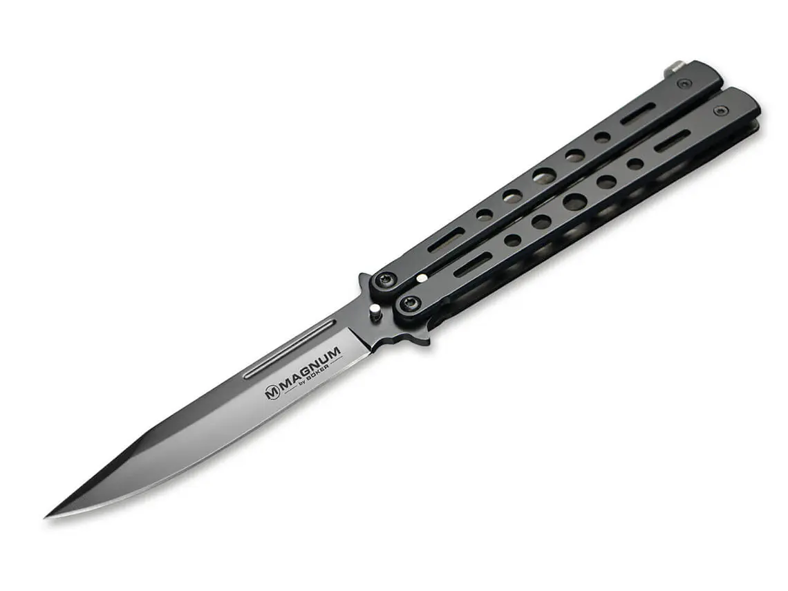 Balisong All Black. Hoja 10,5 cm. 1