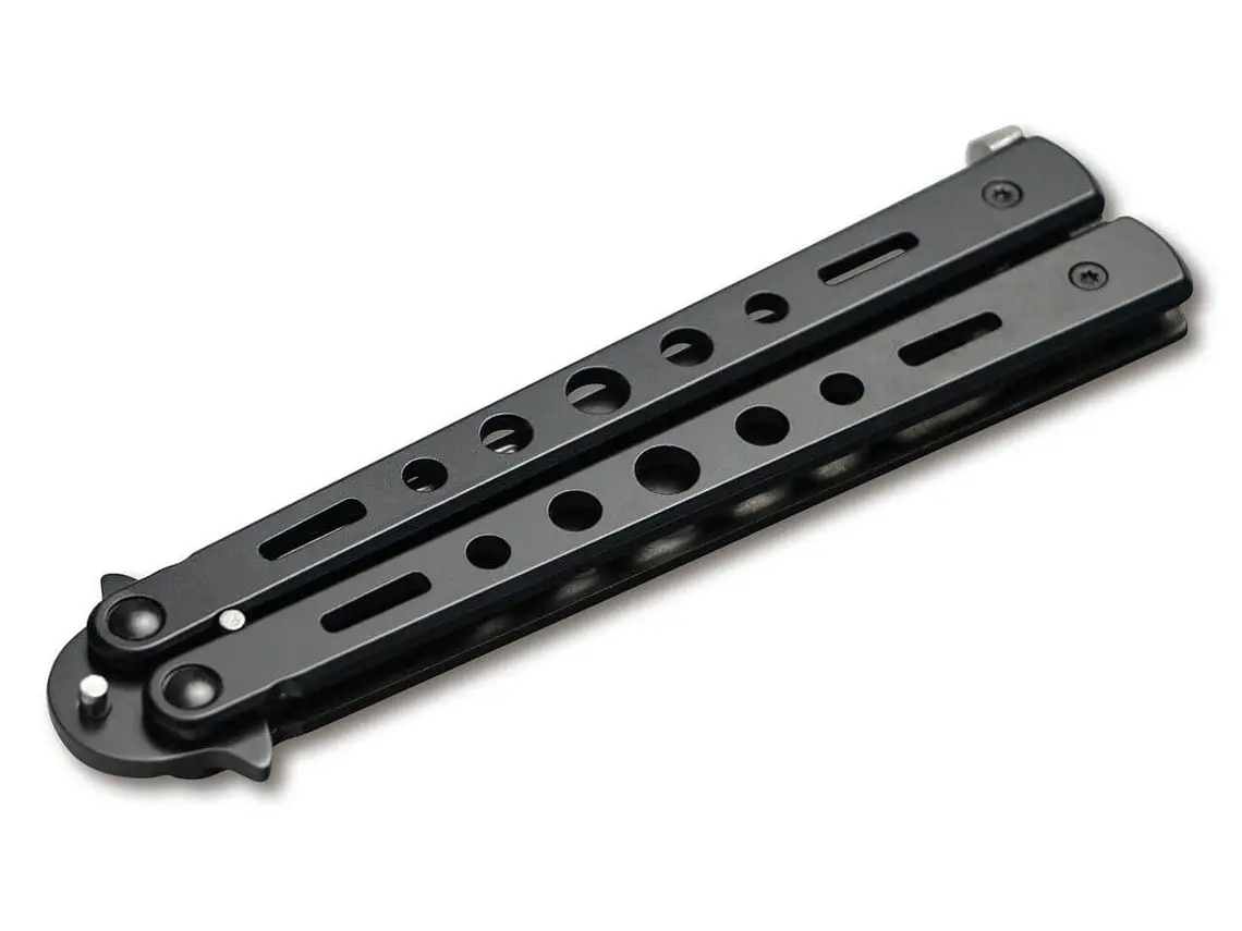 Balisong All Black. Hoja 10,5 cm. 2