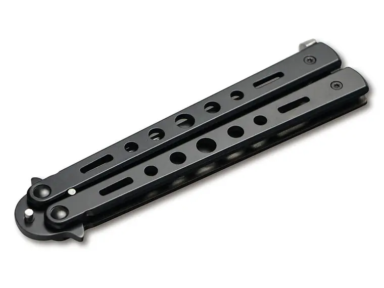 Balisong All Black. Hoja 10,5 cm. 2
