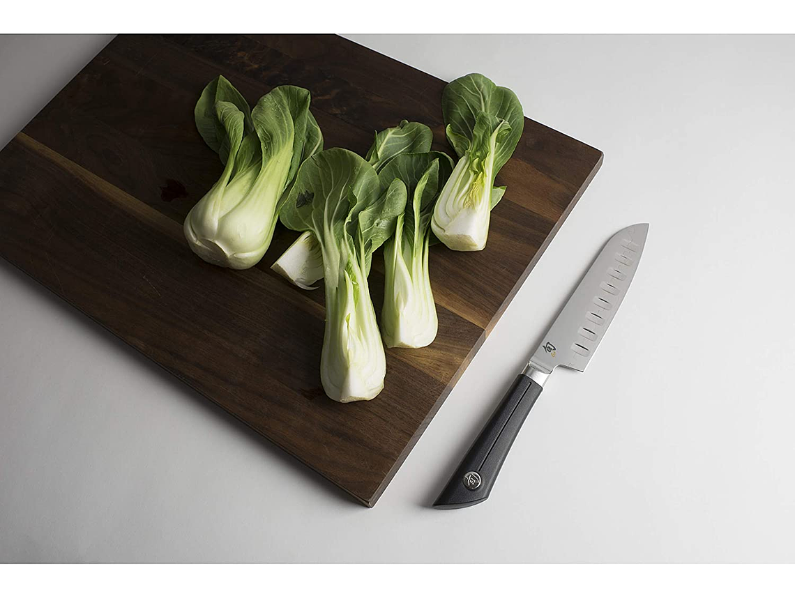 Shun Sora Santoku Mango TPE Polymer, hoja 15.2 cms. 4