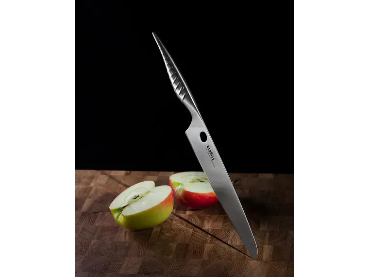 Cuchillo de Chef. Mango Acero Inoxidable. Hoja 200 mm. 3
