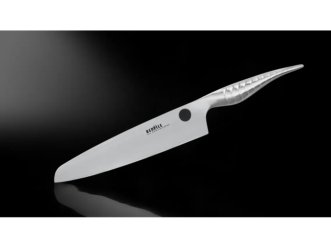 Cuchillo de Chef. Mango Acero Inoxidable. Hoja 200 mm. 5