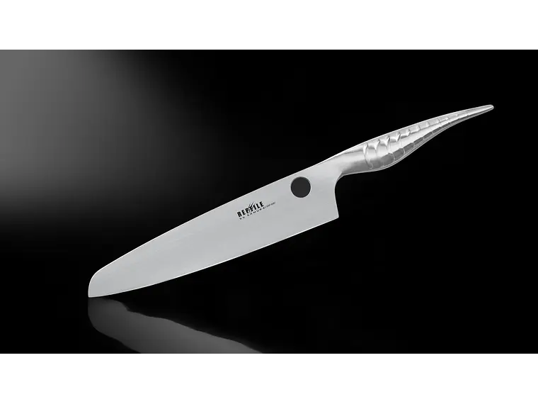 Cuchillo de Chef. Mango Acero Inoxidable. Hoja 200 mm. 5