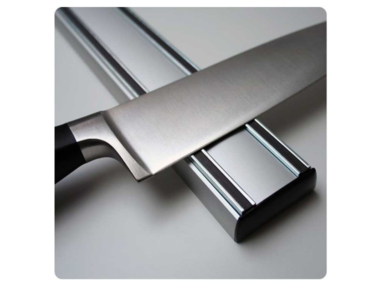 Barra magnética para 10 cuchillos. Alumnio. 50 cm. 2