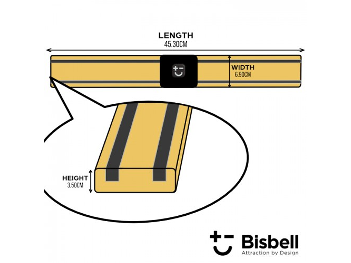 Bisbell barra magnética de madera de Bamboo Propeller 450mm  4