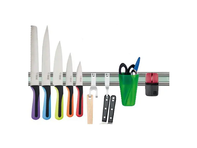 Barra magnética 45 cm. Set 5 cuchillos y accesorios. 4