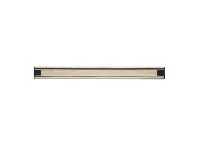 Barra magnética para 9 cuchillos. Rubberwood. 45 cm. 2