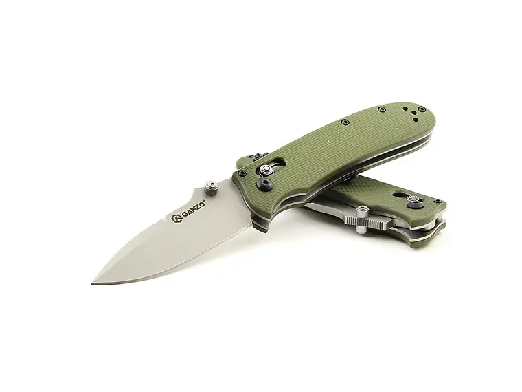 Navaja Plegable G704. Verde. Hoja 8,5 cm.  1