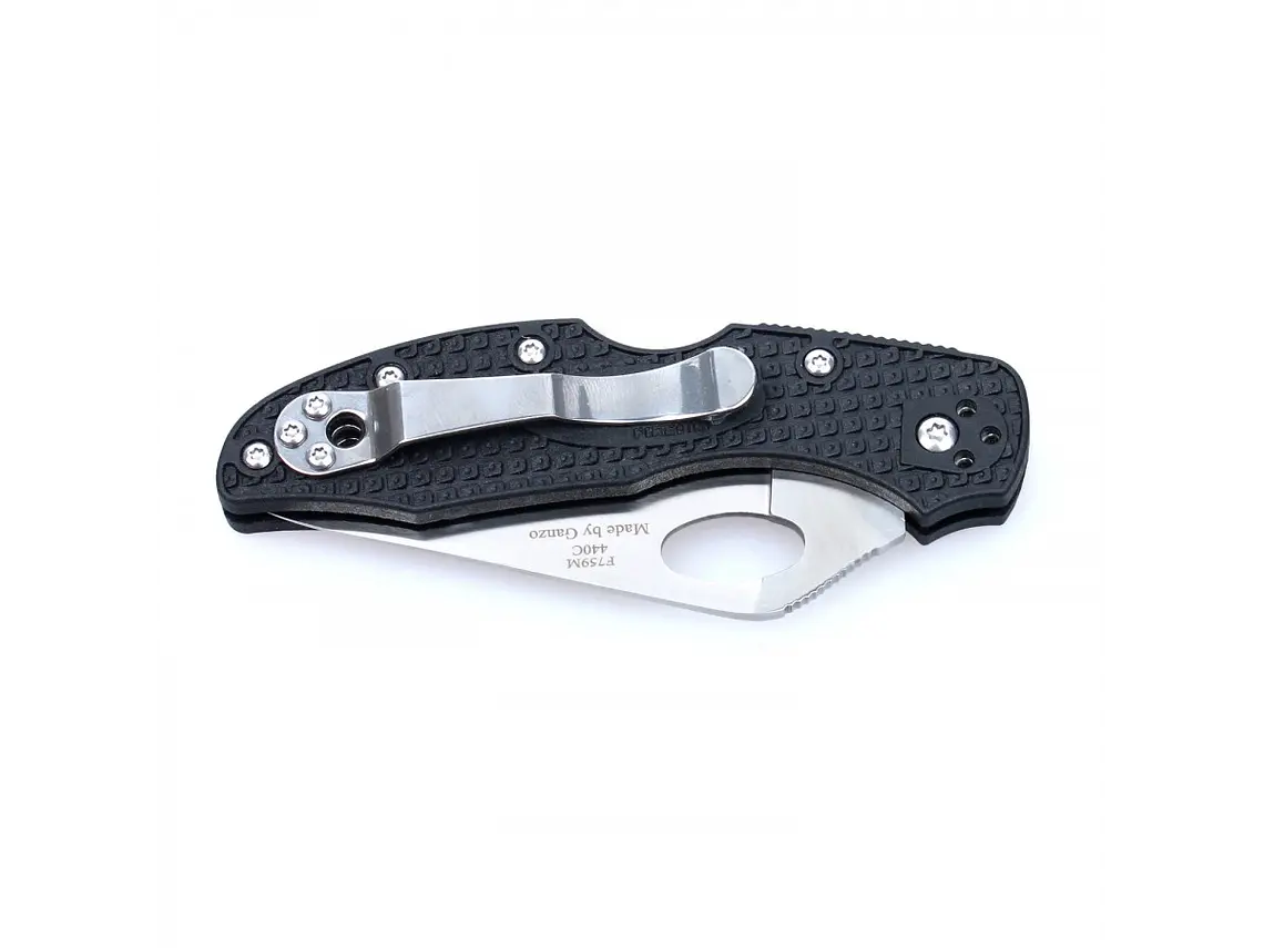 Ganzo Navaja Firebird negro o naranjo largo de hoja 7,5cm 4