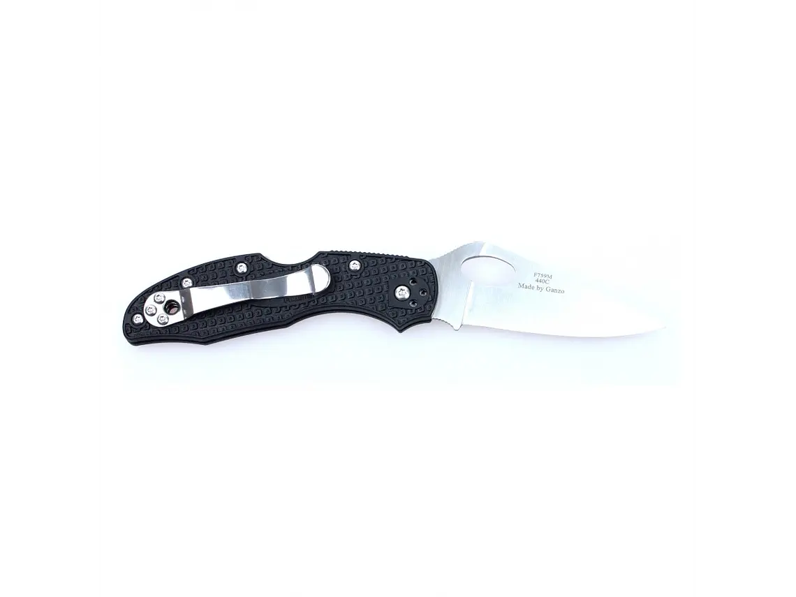 Ganzo Navaja Firebird negro o naranjo largo de hoja 7,5cm 3