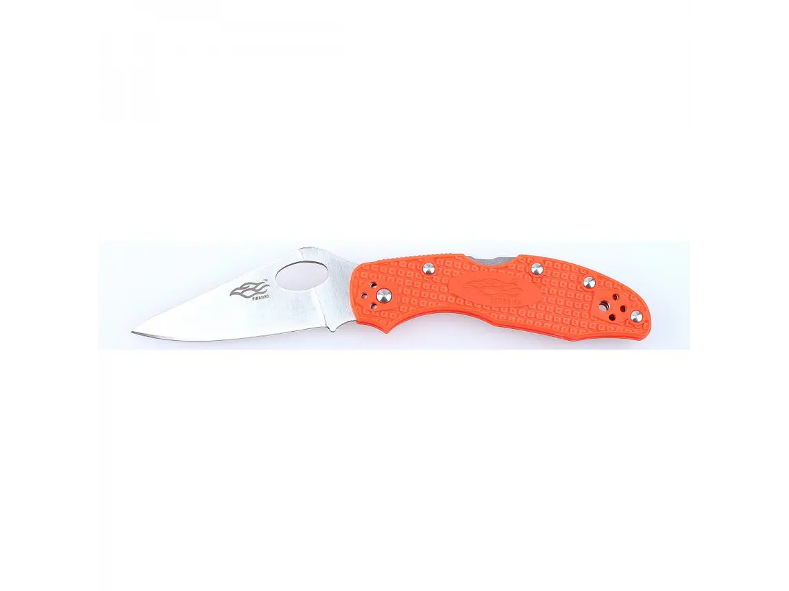 Ganzo Navaja Firebird negro o naranjo largo de hoja 7,5cm 6