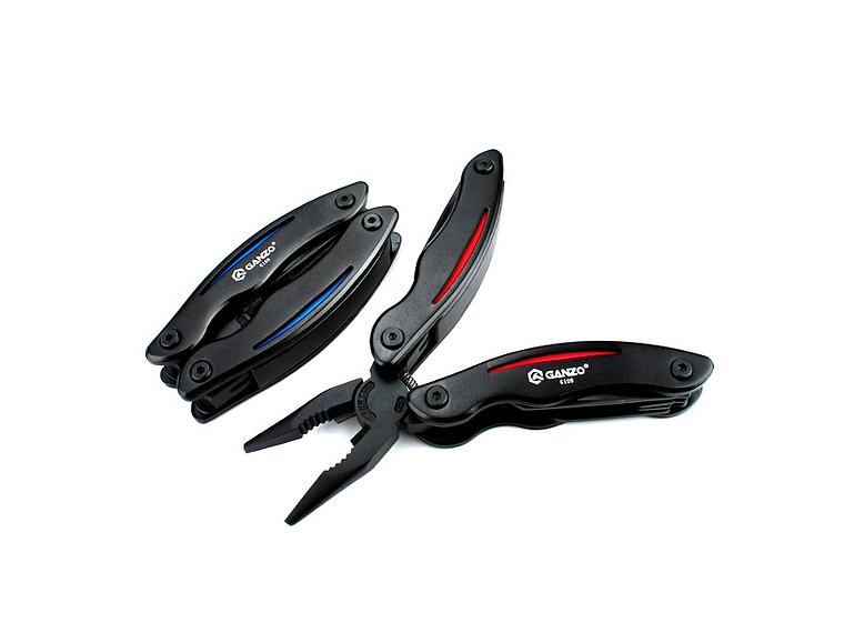 Ganzo Multiherramienta 10 funciones largo plegada 10,5 cm 2