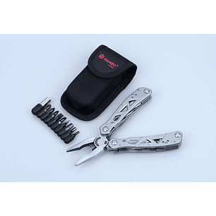 Ganzo Multiherramienta largo plegada 10,5 cm 