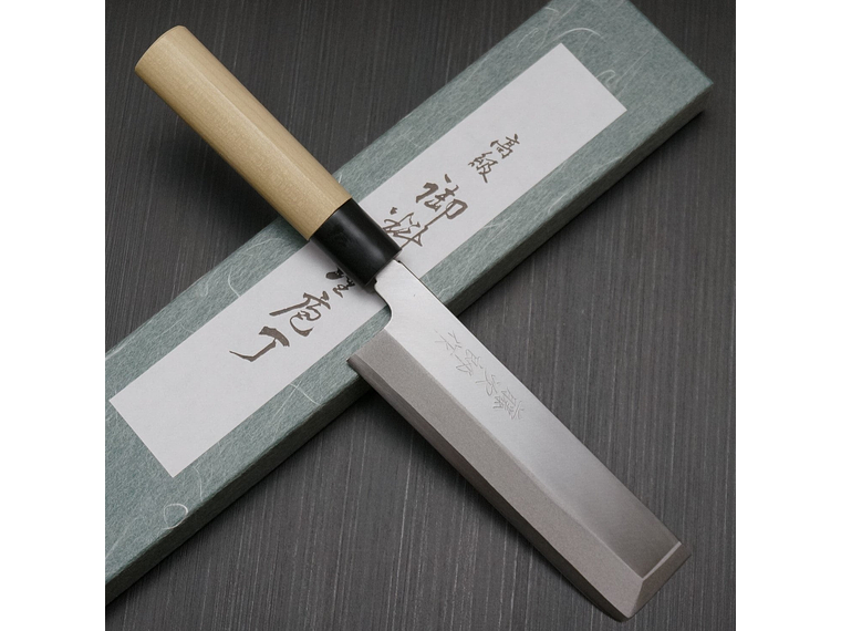TOJIRO Shirogami Steel Usuba (Square Cut) 165mm 1