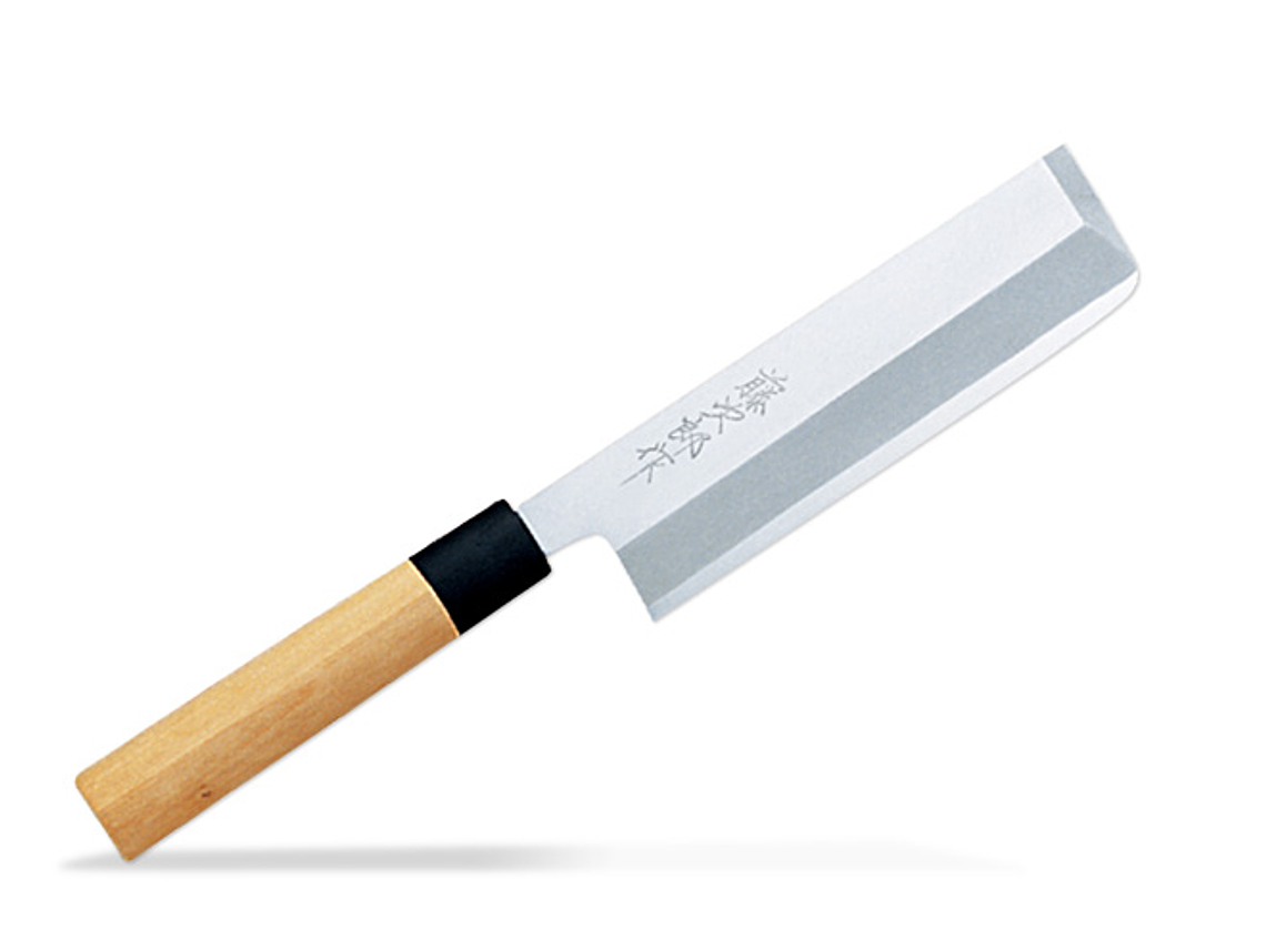 TOJIRO Shirogami Steel Usuba (Square Cut) 165mm 2