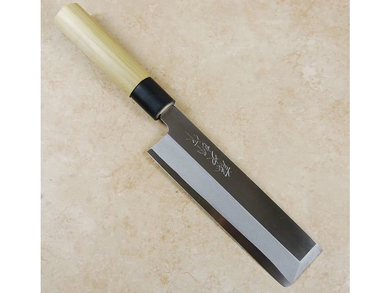 TOJIRO Shirogami Steel Usuba (Square Cut) 165mm 3