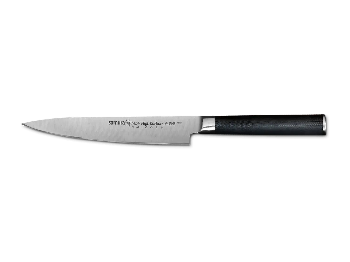 Cuchillo Utilitario. Acero AUS-8. Hoja 150 mm.  1