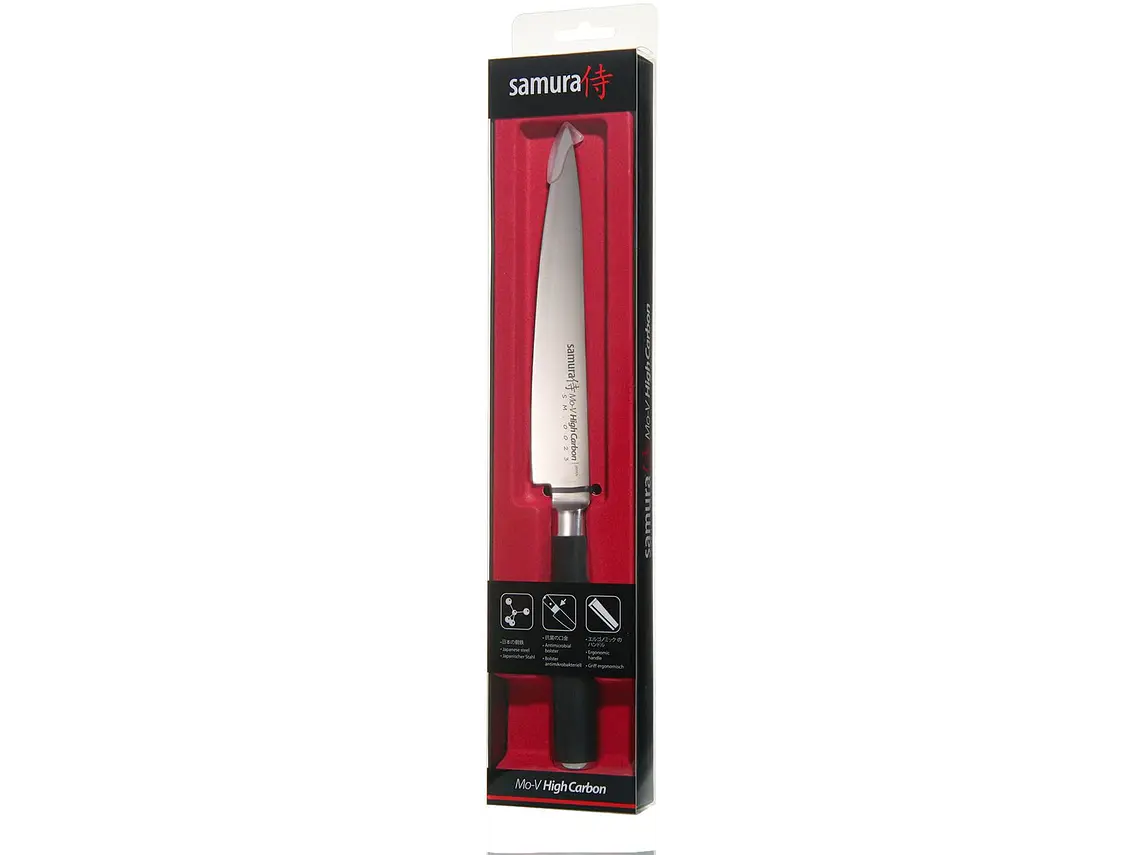 Cuchillo Utilitario. Acero AUS-8. Hoja 150 mm.  2