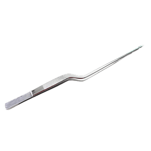 Pinza de ACERO inoxidable para emplatar, modelo Z, 25cm color silver 